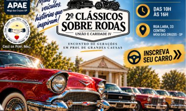 2º Clássicos sobre Rodas: inscrições de veículos continuam abertas e convites solidários estão à venda