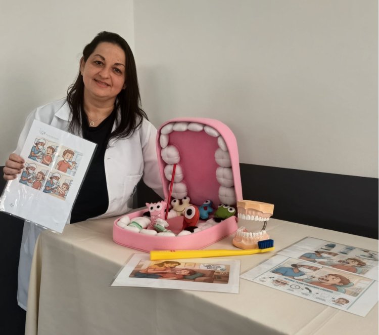 Cirurgiã-dentista do projeto Sorrisos que Brilham da APAE de Mogi concorre ao Prêmio Melhores do Ano 2026 da APCD-RMC