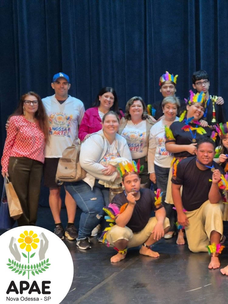 APAE de Nova Odessa conquista 1º lugar no Festival Regional Nossa Arte