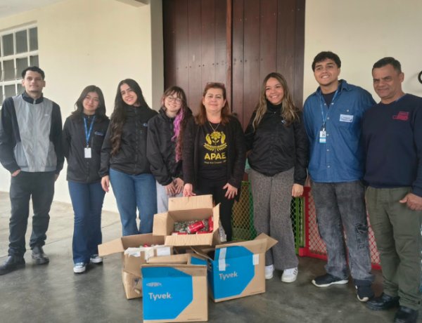 Aprendizes da Polynt mobilizam arrecadação de tampinhas e lacres em benefício da APAE de Mogi