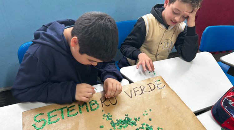 Atividades pedagógicas levam inclusão e respeito às diferenças para a rotina dos alunos durante o Setembro Verde